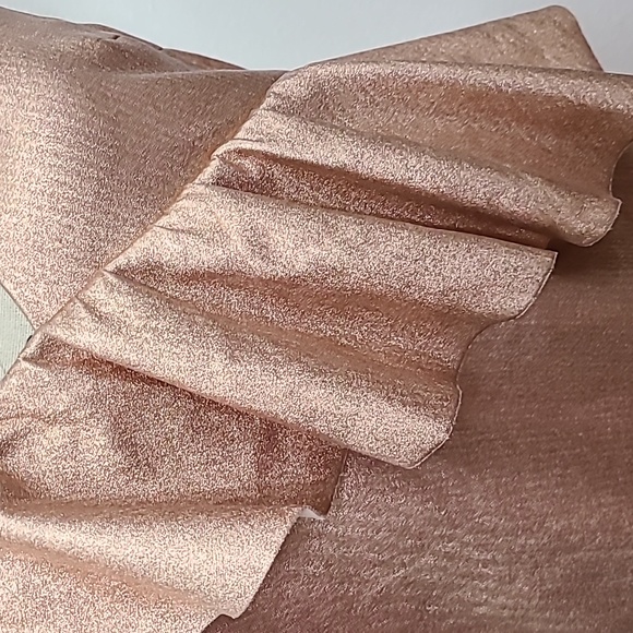 ZARA TRAFALUC COLLECTION GOLDROSE DRESS SIZE XS. - Picture 4 of 11